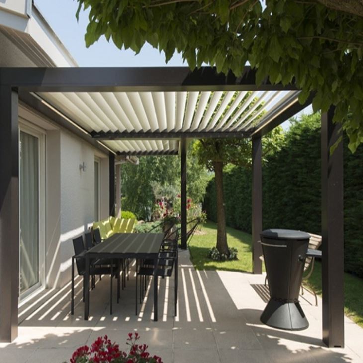 Garden Pergola With Roof