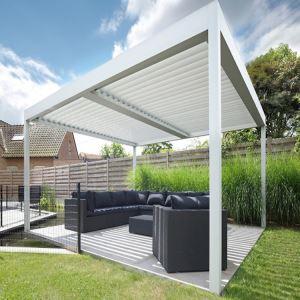 Sistema Pergola tas-Saqaf Louvered