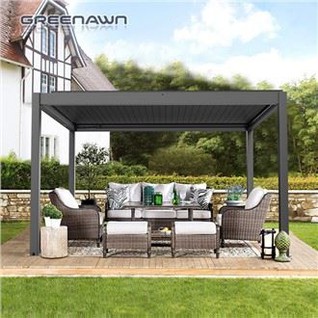 Garden Freestanding Pergola Fuq Gverta