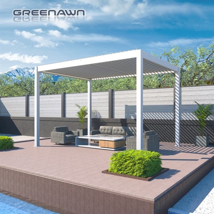 Best Garden Outdoor Pergola With Metal Roof