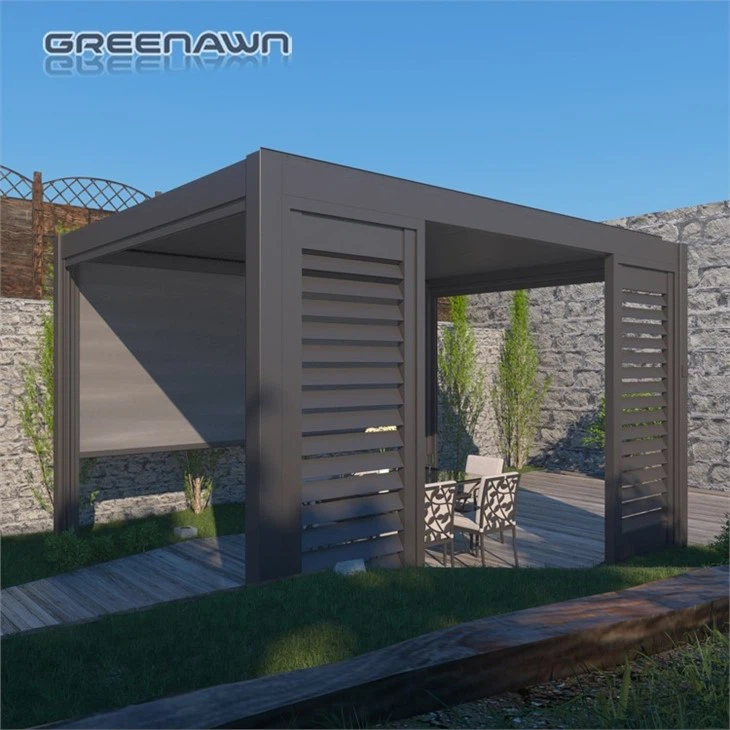 Pergola With Aluminum Shutter