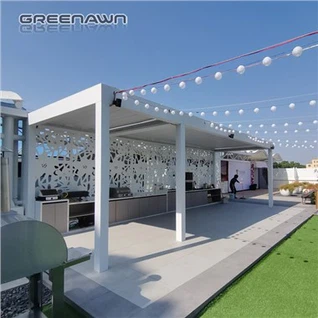 Modern Aluminju Gazebo Metal Pergola